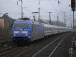 BR 101 102-2  Wir Menschen sind alle gleich  mit IC 434 am Haken von Norddeich Mole nach Luxembourg , erreicht Gelsenkirchen Hbf.,Gleis 5.(14.02.2008)