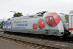 Und dann kam sie: 101 144  Hertha BSC  mit Intercity 2273 nach Karlsruhe.