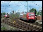 101 035 fhrt in Hannover HBF ein