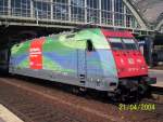 101 117-0 wartet am 21.04.2004 auf Abfahrt in Berlin Ostbahnhof