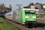 Die 101 040-4 in Wuppertal Steinbeck am 22,04,10