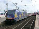  EUROPA  101 101 im Schub des IC 2310 nach Westerland (Sylt), Ausfahrt Dortmund Hbf, Gleis 8.(05.05.2010)