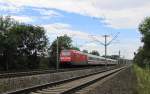 DB 101 017-2 mit dem IC 2157 von Kln Hbf nach Stralsund, bei Bischleben; 08.08.2010