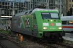 101 040 stand abgestellt in Mnchen HBF aber aufgebgelt und mit Spitzenlicht an am 30.07.2010