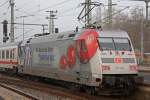 101 144  Hertha BSC am 16.11.10 mit Ic 2153 in Dsseldorf Hbf