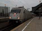 DB 101 034-7  In Form  im Klner Hbf am 28.11.10.