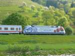 101 144 vor IC 2004 nach Emden Hbf bei Gengenbach.