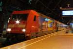 101 001-6 am EN421 nach Wien West Bf. am 08.03.2012