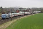 101 042 am 4.4.12 mit IC in Lengerich.