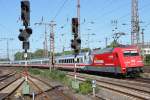 101 089 zpg am 25.5.12 einen IC in den Essener Hbf.