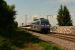 101 042 mit EC 8 nach Hamburg-Altona in Freiburg St-Georgen.