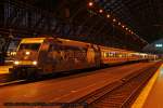 DB 101 070-0  Adler Mannheim  am IC2011 in K�ln Hbf, Dezember 2013.