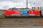 DB 101 100-6  Tessin  mit IC2023 in Wuppertal, Februar 2014.