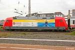 DB 101 037-0  Eisenbahner mit Herz gesucht  schiebt IC2047 in Wuppertal, April 2014.