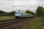 101102 VEDES war am 8.5.2014 mit dem IC 2027 auf der Rollbahn nach Passau unterwegs. Die Aufnahme entstand um 13.42 Uhr in Hasbergen.