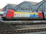 101 037 kam am 15.11.2014 mit dem IC 2159 aus Wiesbaden nach Leipzig-Hbf.