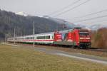 101 119 mit IC718 in Kammern am 25.03.2015.