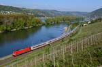 Grund meines Besuches im Mittelrheintal war die baustellenbedingte Sperre der linken Rheinstrecke, die für zahlreiche umgeleitete Züge auf der KBS 466 von Koblenz nach Wiesbaden sorgte.