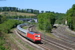 101 060-2 mit dem IC 2393 (Frankfurt(Main)Hbf-Stuttgart Hbf) in Maulbronn West 7.5.20