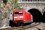 DB 101 069-3 am 23.07.2020 Linke Rheinstrecke in Obwerwesel.