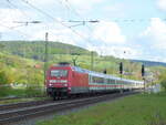 DB 101 113-9 mit dem EC 218  Chiemgau  von Graz nach Erfurt Hbf, am 19.05.2021 in Oberhaun.