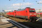 pausierender Lokzug mit 101 067-7 + 101 050-3 + 101 141-0 | Berlin - Lichtenberg [BLO] | Ende April 2022