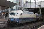 101 112  Rheingold  steht am 05.09.2018 mit IC 2157 in Kassel-Wilhelmshöhe.