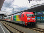 Graz. Nachschuss: Die DB 101 098 hing am 20.06.2020 an IC 718 von Graz nach Salzburg, hier in Graz Hauptbahnhof.