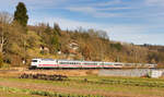 101 003 mit EC 218 Graz-frankfurt am 31.12.2021 zwischen Ebersbach und Reichenbach.