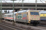 DB 101 088-3 in Hamburg-Harburg 11.1.2022