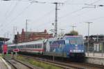Am 05.10.2013 kam 101 070 mit dem IC 2388 von Frankfurt nach Stendal.