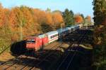 Wegen Stopfarbeiten zwischen Gruiten und Solingen wurden an diesem Wochenende einige IC und ICE zwischen Wuppertal und Köln über Düsseldorf umgeleitet.