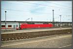 120 104 fhrt mit einem InterCity von Leipzig nach Kln am 13.04.07 in den Bahnhof Hamm (Westf) ein.