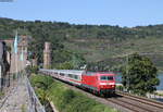 120 159-9 und 120 143-3 mit dem IC 2023 (Hamburg Altona-Frankfurt(Main)Hbf) in Oberwesel 22.8.19