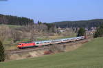 120 113-6 und 120 120-1 mit dem LPF 77759 (Karlsruhe Hbf-Singen(Htw)) bei Stockburg 8.4.20