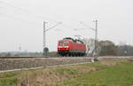 DB Fernverkehr 120 135 // Aufgenommen zwischen Kork und Legelshurst.