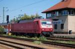 05.08.2007 120 149-0 mit EC 177 bei der Einfahrt in Elsterwerda 