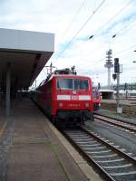 Br 120 144 mit Ersatz ICE nach Hamburg Altona (Hannover Hbf) (3.8.2007)