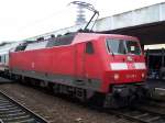 120 128 mit Intercity von Leipzig nach Kln in Hannover (21.8.2007)