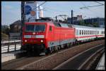 IC 142 Kommend Vom Bahnhof Berlin-Ostbahnhof Fhrt In Den Bahnhof Berlin-Hbf Ziel Ist Amsterdam-Centraal 22.09.07