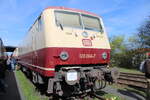 DB Systemtechnik 120 004-7 am 06.04.2026 im DB Museum Koblenz.
