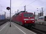 120 136 fhrt mit einem IC in den Klner HBf.(4.1.08)