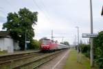 Am 6.09.2008 wurden wegen Bauarbeiten auf der thringer Bahn die IC Richtung Berlin von Erfurt aus ber Sangerhausen umgeleitet.