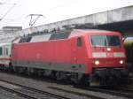 120-110-2 mit einem Ersatz IC fr den 120 min verspteten ICE von Mnchen nach Bremen.