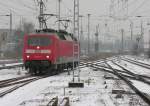 120129 auf dem Bahnhof Berlin-Lichtenberg am 19.02.2005 beim Umsetzen.