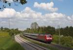 120 120-1 mit IC 185 (Horb - Zrich HB) bei Rottweil-Neufra, 22.