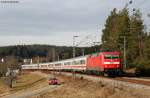 120 130-0 mit dem IC 2005  Bodensee  (Emden Hbf-Konstanz) bei St.Georgen 11.2.11