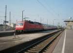 Hier 120 146-6 mit IC2209 von Leipzig Hbf.