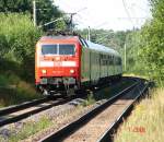 AZ 1436 mit BR 120 101-1 aus Sassnitz nach Dortmund.