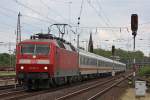 120 147 am 10.6.12 mit dem IC 1915 in Mlheim-Styrum.